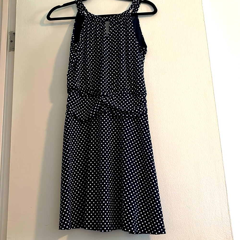 EUC polka dot dress